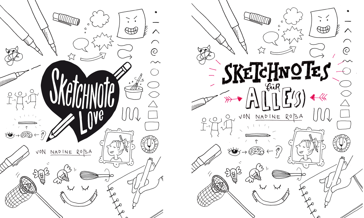 Sketchnotes Buch Cover Idee