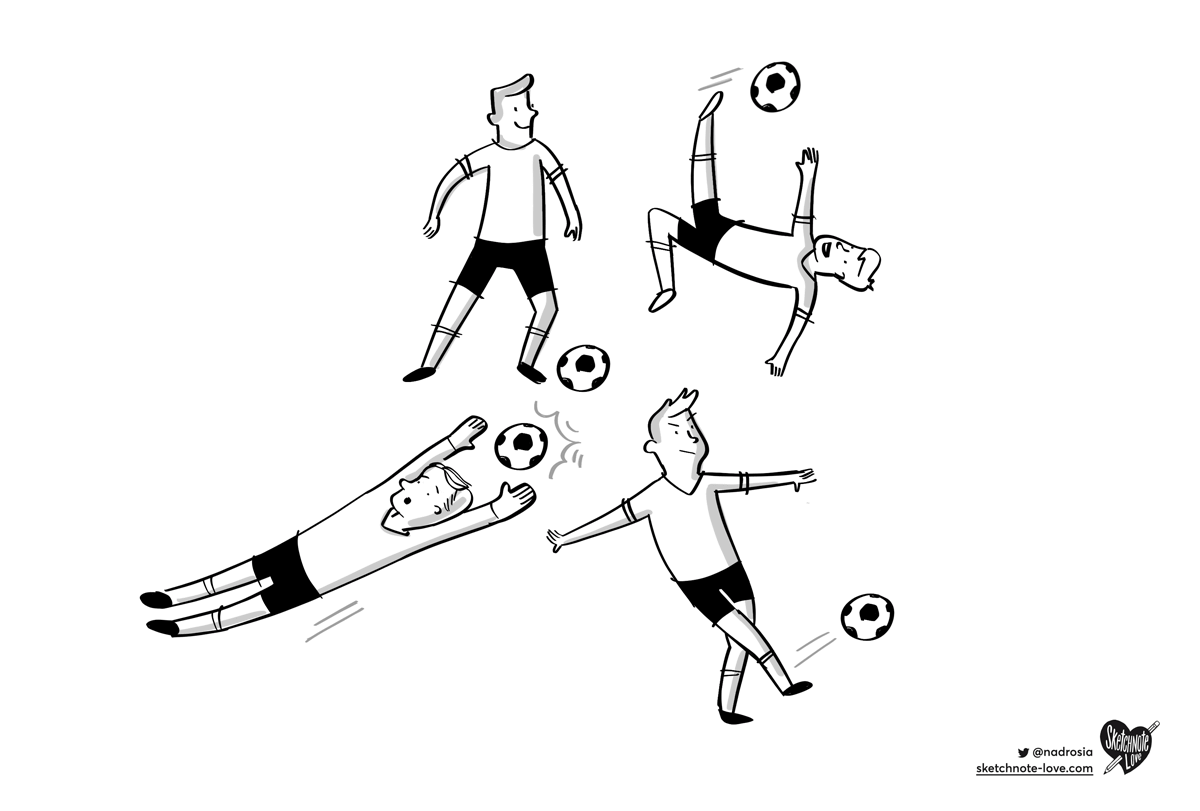 Sketchnotes Soccer Sketch the Match