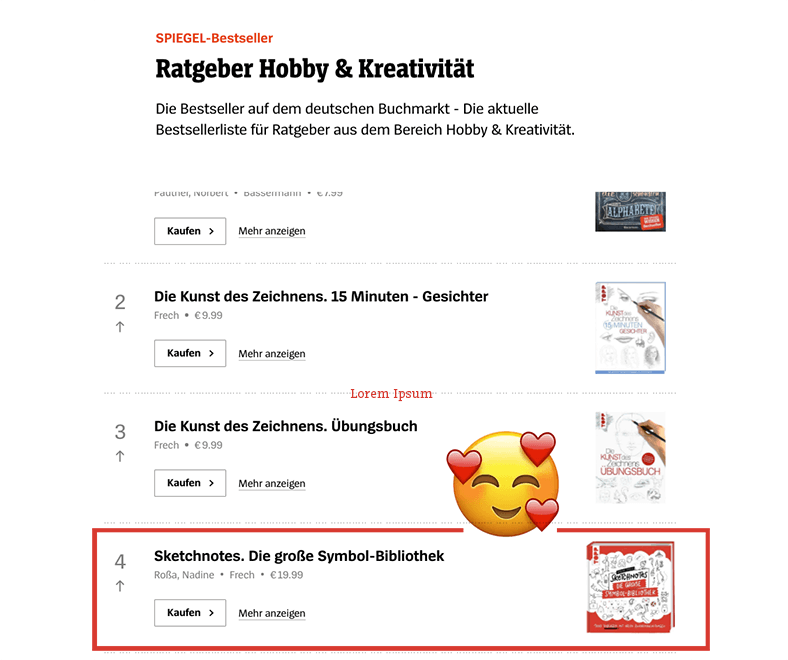 Spiegel Bestseller Hobby und Kreativität