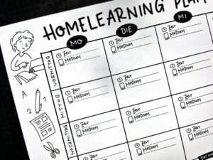 Homeschooling Plan