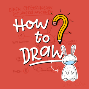 How to draw: Osterhasen malen