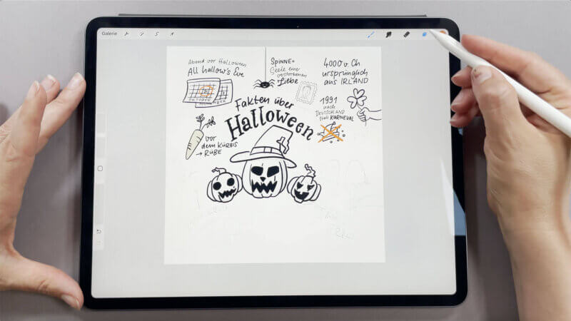 Sketchnotes-Procreate-zeichnen-Anleitung - Sketchnote Love